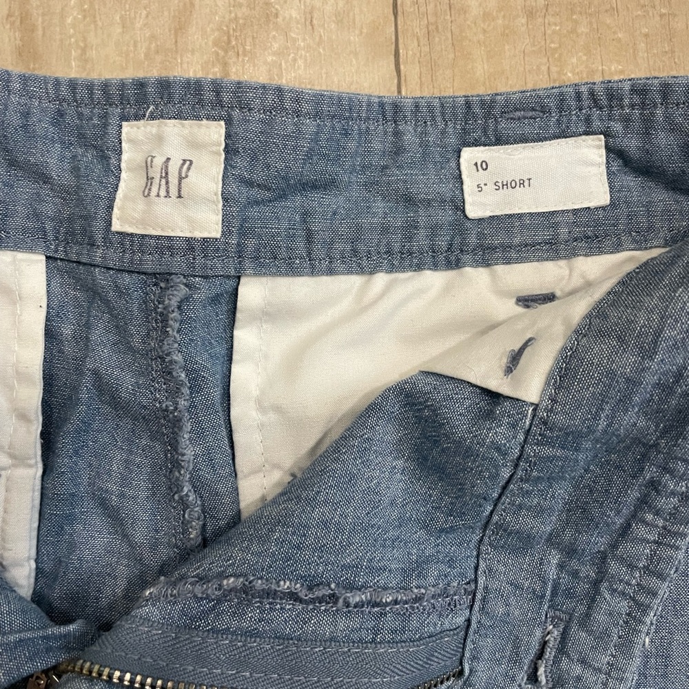 GAP Factory Blue Women's Shorts - Picture 4 of 8